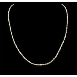 14KT Yellow Gold 21.62ctw Rough Diamond Necklace