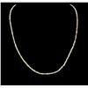 Image 1 : 14KT Yellow Gold 21.62ctw Rough Diamond Necklace
