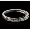 Image 2 : 14KT White Gold 0.20ctw Diamond Ring