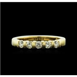 14KT Yellow Gold 0.41ctw Diamond Ring