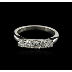 14KT White Gold 0.85ctw Diamond Ring