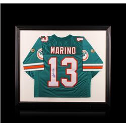 Dan Marino Framed Autographed Jersey