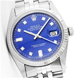 Gents Rolex Stainless Steel DateJust Wristwatch