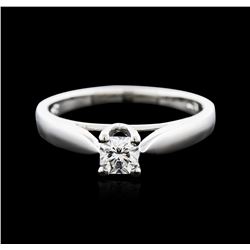 Platinum 0.30ct Diamond Solitaire Ring