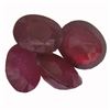 Image 1 : 21.49ctw Oval Mixed Ruby Parcel