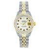 Image 1 : Ladies Rolex Two-Tone Ruby and Diamond DateJust Wristwatch