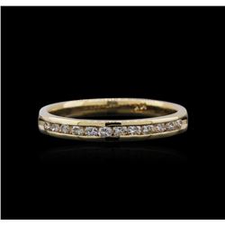 14KT Yellow Gold 0.15ctw Diamond Ring