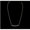 Image 1 : 14KT Yellow Gold 0.84ctw Diamond Necklace