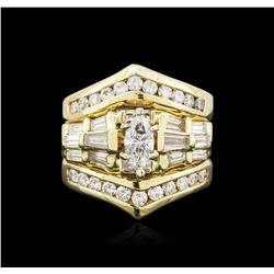 14KT Yellow Gold 2.16ctw Diamond Ring