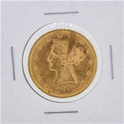 1893 $10 BU Liberty Head Eagle Coin