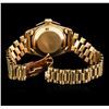 Image 5 : Ladies Rolex President 18KT Yellow Gold & Diamond DateJust Wristwatch