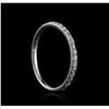 Image 2 : 18KT White Gold 0.30ctw Diamond Ring