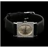 Image 1 : Gents Jules Jurgensen 14KT White Gold Diamond Wristwatch
