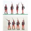 Image 1 : Britains set 177 Austro-Hungarian Infantry of the Line, 1930's, seven troopers marching at the sl...