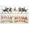 Image 1 : Britains set 196 Greek Evzones, two sets, pre and post-war versions, each with eight troopers mar...