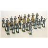 Image 1 : Britains, from set 1527 Band of the RAF, introduced 1937, twenty-eight instrumentalists including...
