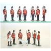 Image 1 : Britains Fort Henry Guards, set 2148 ten at attention, two officers with swords and mascot goat,...