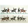 Image 1 : Britains set 135 Japanese Cavalry, pre-war, two sets, early version with light blue jackets and s...