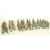 Image 1 : Britains Khaki troops, various, seven from set 160 British Expeditionary Force, nine from set 191...