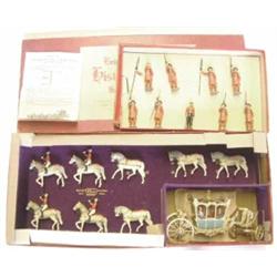 Britains Historical Series, circa 1955, set 9401 Her Majesty's State Coach drawn by a team of eig...