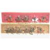 Image 1 : Britains Hussars pre-war, set 13 3rd Hussars, five troopers, one dated 12.2.1903, and officer on...