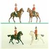 Image 1 : Britains set 201 Officers of the General Staff, circa 1920, two Generals at the halt, one with bi...