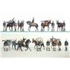 Image 1 : Britains set 28 Mountain Artillery, circa 1900, consisting of six oval base gunners, mounted offi...