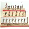 Image 1 : Britains sets 114 and 77, set 114 Queen's own Cameron Highlanders, 1935-47, eight marching at the...