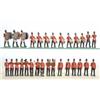Image 1 : Britains from set 27 Band of the Line, composite, pre-war, and related figures from other sets, t...
