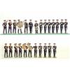 Image 1 : Britains set 2093 Band of the Royal Berkshire Regiment, 1956-59, twenty-five piece band including...
