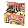 Image 1 : Corgi Toys Gift Set 40 The Avengers, Bentley, Lotus, John Steed, Emma Peel, and two umbrellas, fa...
