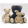 Image 1 : A Pedigree Teddy Bear and three other Teddy Bears, all post-war...