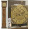 Image 1 : A late 17th century 8-day longcase clock, the 10inch square brass dial with Roman chapter ring, s...