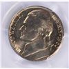 Image 2 : 1960 JEFFERSON NICKEL, PCGS MS-66   RARE!!
