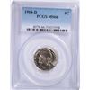 Image 1 : 1964-D JEFFERSON NICKEL, PCGS MS-66  TOP POP., NONE HIGHER!