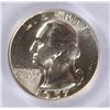 Image 2 : 1957 WASHINGTON QUARTER, TYPE-B REVERSE FS-901, PCGS MS-65