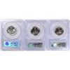 Image 2 : LOT OF ( 3 ) 1963 WASHINGTON QUARTERS, PCGS PROOF-67