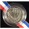 Image 1 : 2014 U.S. MINT BASEBALL HALL OF FAME UNCIRCULATED HALF DOLLAR, ORIG. PACKAGING