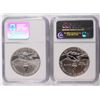 Image 2 : (2) 1995 OLYMPICS COMMEM SILVER DOLLARS: PARALYMPICS & GYMNASTICS, NGC PR-69 UC