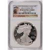 Image 1 : 2012-S $1.00 AMERICAN SILVER EAGLE, NGC PROOF-69 ULTRA CAMEO