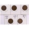 Image 1 : (5) 1864 CN INDIAN HEAD CENTS