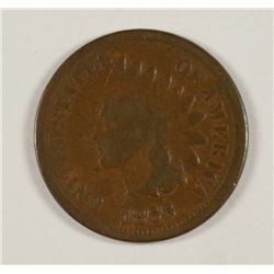 1866 INDIAN HEAD CENT G/VG (REPUNCHED DATE)
