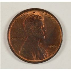 1909 VDB LINCOLN CENT CH BU