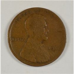 1911-S LINCOLN CENTS GOOD