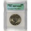 Image 1 : 1983 KENNEDY HALF DOLLAR ICG MS-60 DETAILS (MINT ERROR-PARTIAL COLLAR, WHEEL MAR