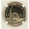 Image 2 : 1986-S PROOF STATUE OF LIBERTY COMMEN HALF DOLLAR NGC PF-69 UC (RANK #97 100 GRE