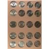 Image 2 : GEM BU FRANKLIN HALF DOLLAR SET 1948 THRU 1963  COMPLETE, IN DANSCO ALBUM!