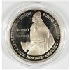 Image 1 : 2000 LEIF ERICSON PROOF COMMEM SILVER DOLLAR HAS BOX, NO CERT