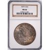 Image 1 : 1879-S MORGAN SILVER DOLLAR, NGC MS-66   SUPER COLOR!