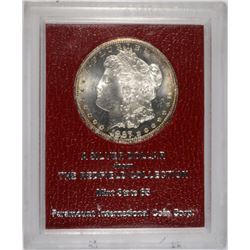 1887-S MORGAN DOLLAR REDFIELD COLLECTION MS-65